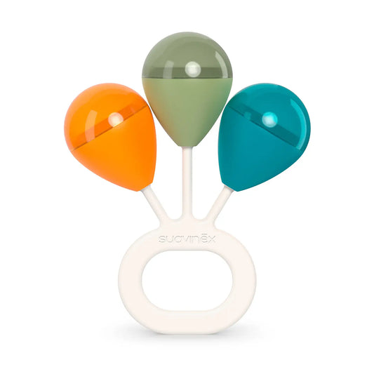 Suavinex Rattle +4 Months, Easy Grip, Orange