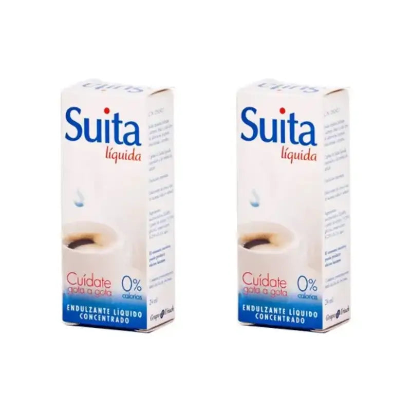 Koncentrovaný tekutý sladidlo Suita, 2 × 24 ml 