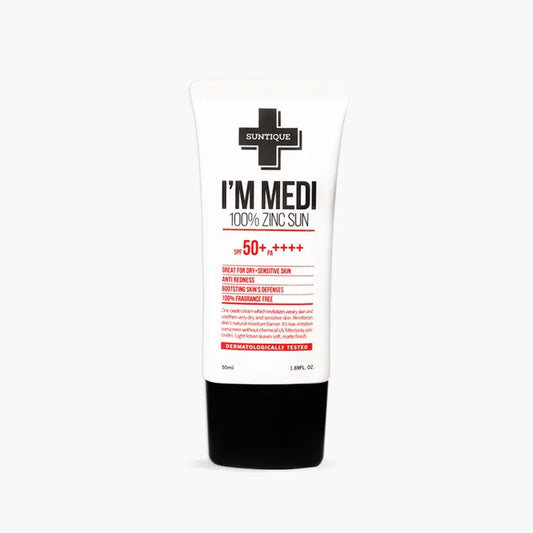 Suntique I'M Medi 100 % zinkový opaľovací krém, 50 ml