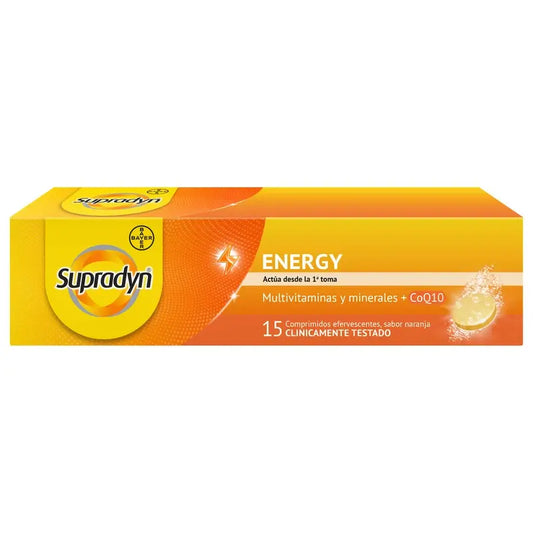 Supradyn Energy – vitamíny a energia, 15 šumivých tabliet