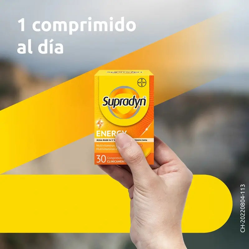 Supradyn Energy – vitamíny, minerály a denná dávka energie, 30 tabliet