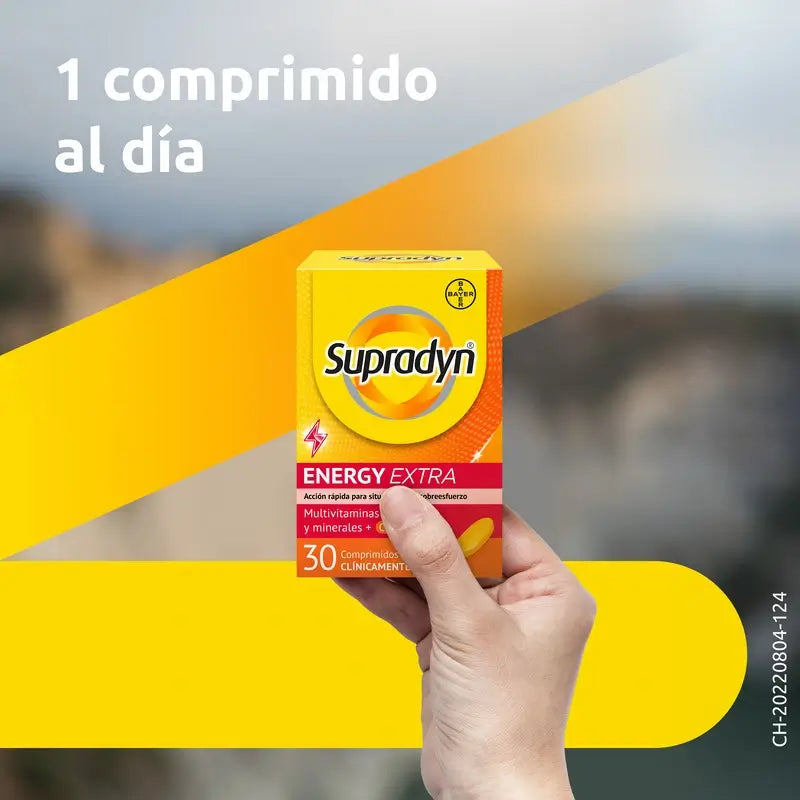 Supradyn Energy Extra Sport – vitamíny a energia, 30 tabliet