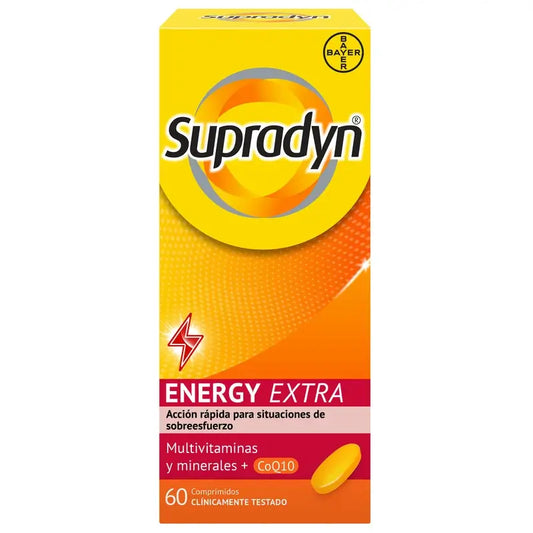Supradyn Energy Extra Šport – vitamíny a energia, 60 tabliet