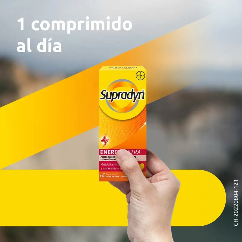 Supradyn Energy Extra Šport – vitamíny a energia, 60 tabliet
