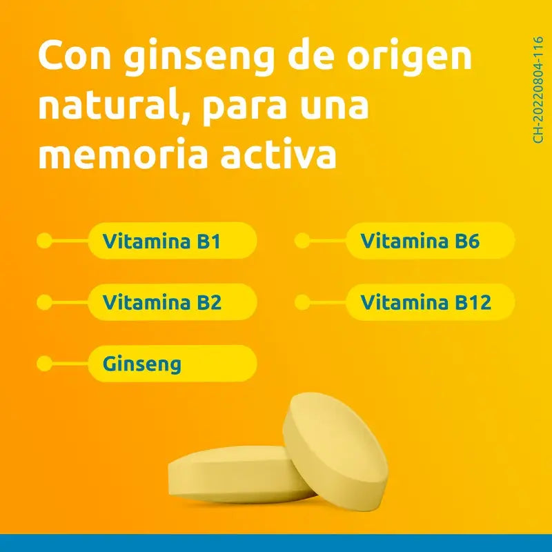 Supradyn Memory 50+ – vitamíny, minerály a energia s ženšenom, 90 tabliet