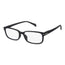Surgicalmed Euro Optics Duna Presbyopia Reading Glasses (Matte Black with Silver Decoration) (+3.00) Matte Black with Silver Decoration, 1 piece
