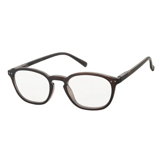 Surgicalmed Euro Optics Halo Presbyopia Reading Glasses (Brown with Silver Decoration) (+3.00) Brown with Silver Decoration, 1 piece