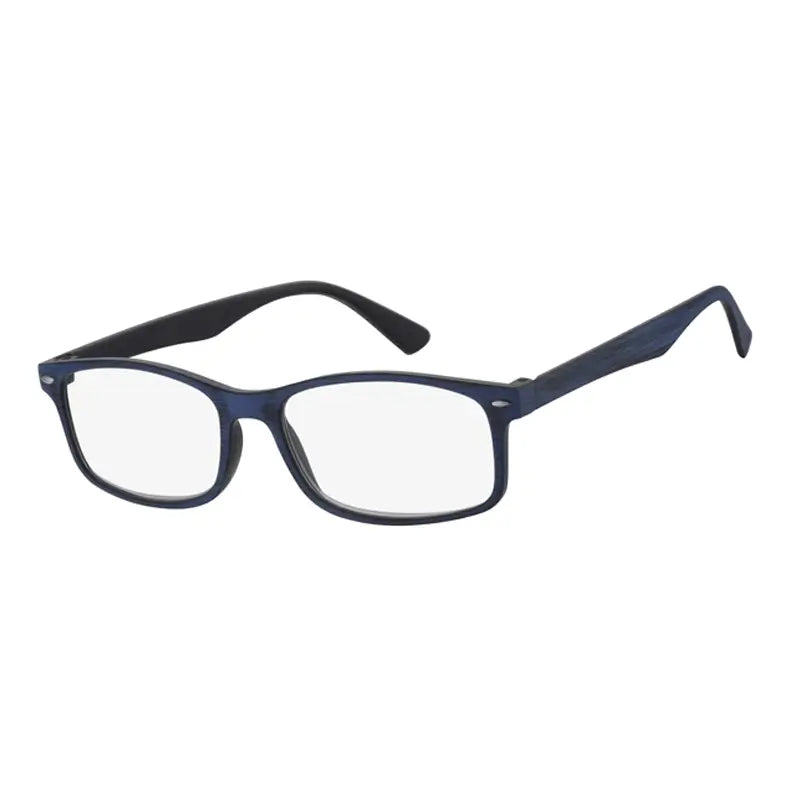 Surgicalmed Euro Optics Iris Presbyopia Reading Glasses (Black Inside, Matt Grey Wood Finish Outside, Nickel Plated Trim) (+1.50)