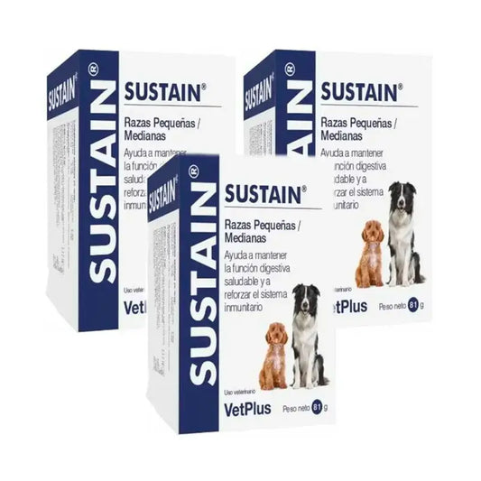 Sustain pre malé a stredné plemená, balenie 3 x 30 vrecúšok