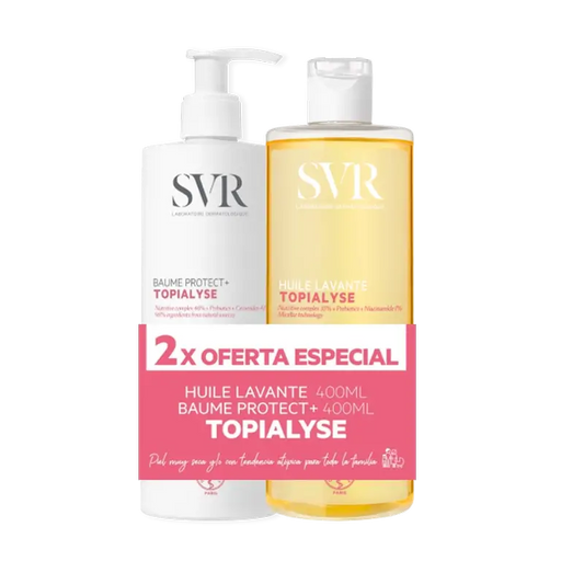 Svr Topialyse Duo Ochranný balzam 400 ml + Olej 400 ml