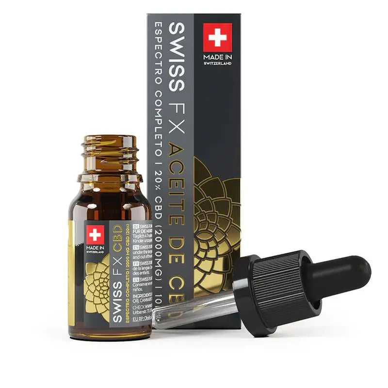 Swiss Fx CBD olej 20 % Full Spectrum, 10 ml