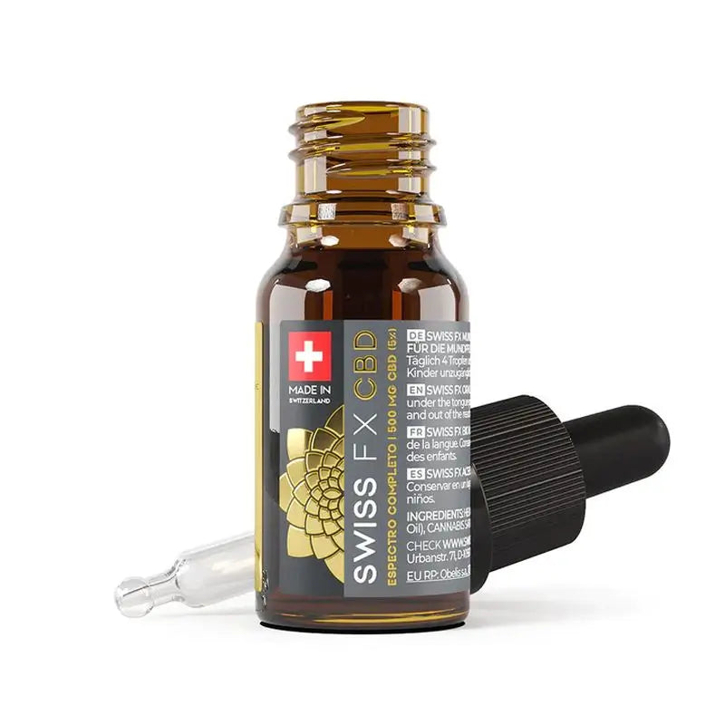 Swiss Fx CBD olej 5 % Full Spectrum, 10 ml