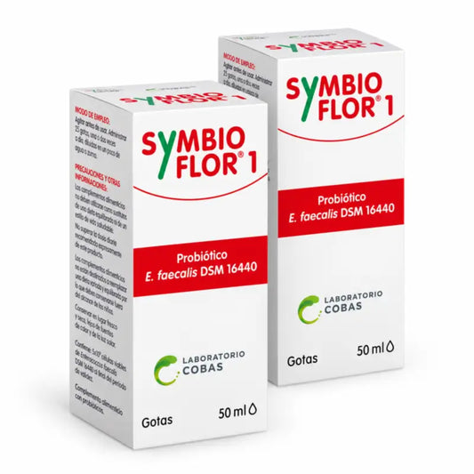 Symbiopharm Symbioflor 1 kvapka, 2 × 50 ml