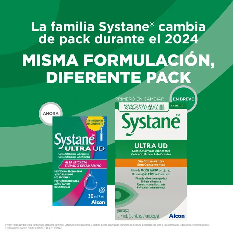 Systane Ultra, balenie 4 × 30 kusov, 0,7 ml
