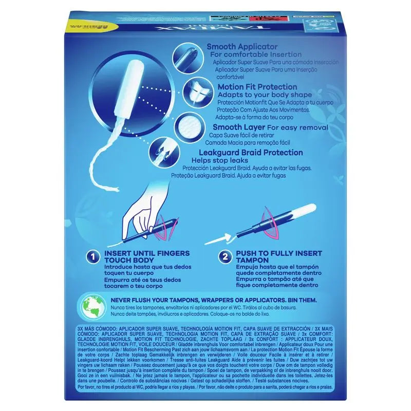 Tampax Pearl Regular – tampóny s aplikátorom, 24 kusov
