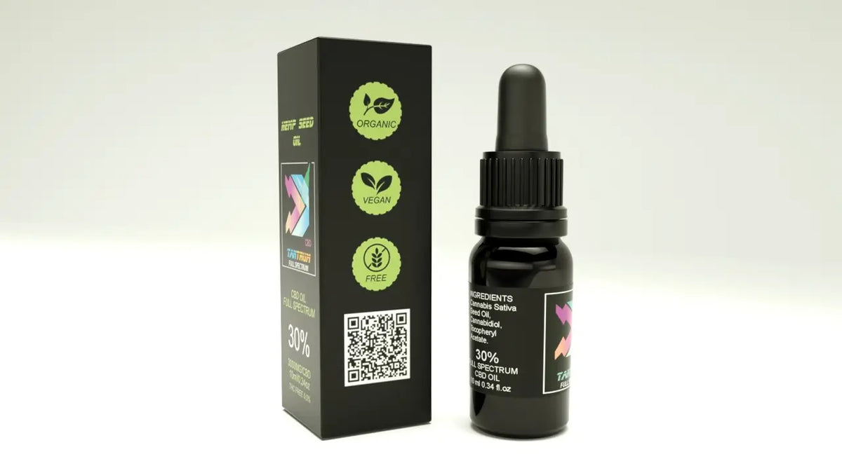 Tantrum CBD olej Full Spectrum 30 % HSO, 10 ml