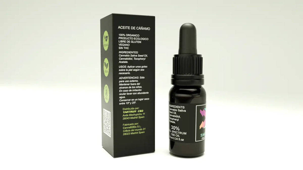 Tantrum CBD olej Full Spectrum 30 % HSO, 10 ml