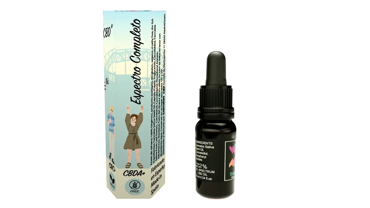 Tantrum Prémiový CBD olej 22 %, 10 ml