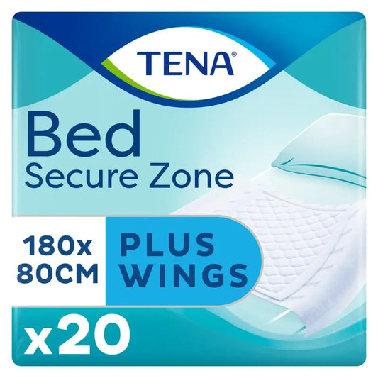 Tena Bed Plus ochranná plachta na posteľ 80 × 180, 20 kusov