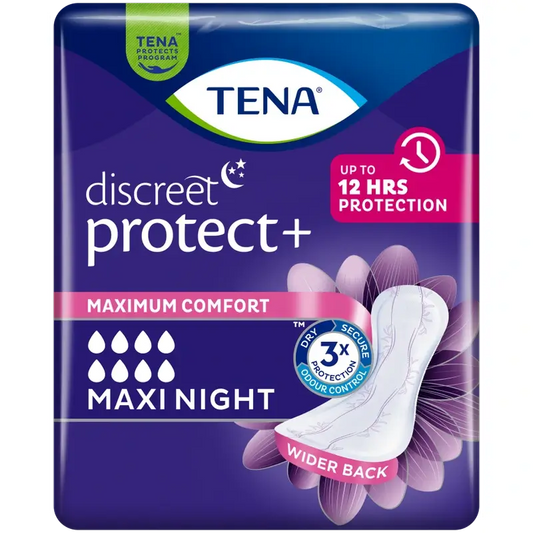 Tena Discreet vložky Maxi Night, 12 kusov