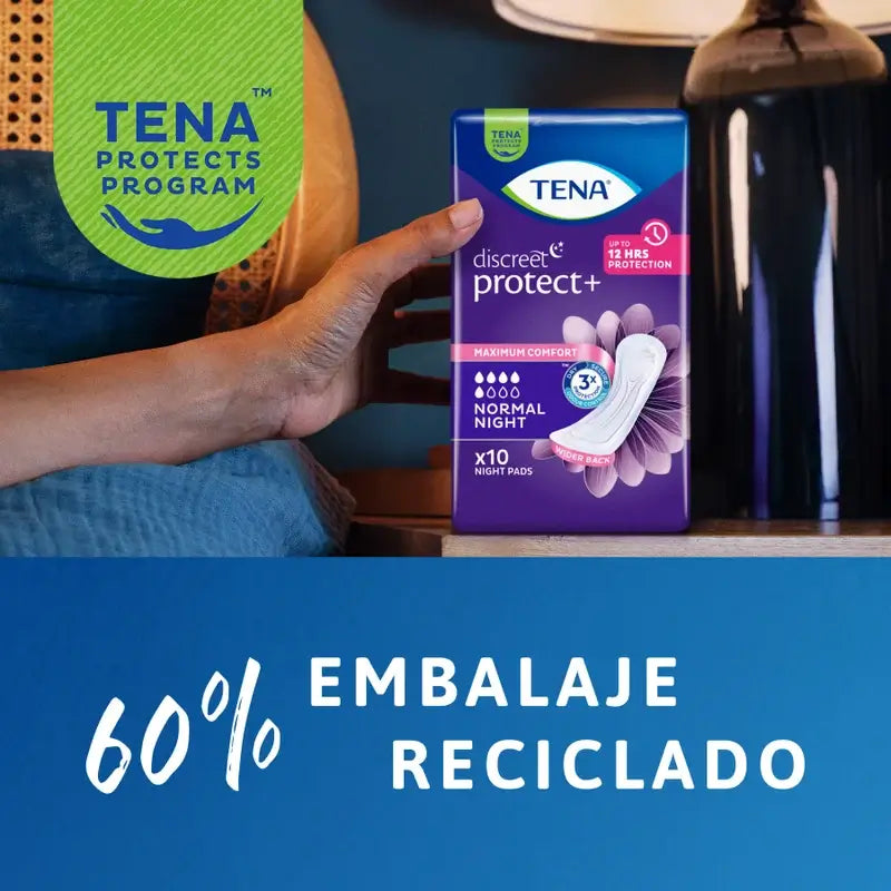 Tena Discreet Normal Night, 10 kusov