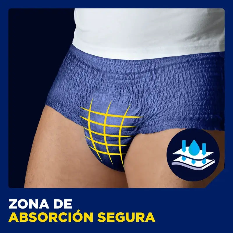 Tena Men Pants Active, veľkosť L–XL, 8 kusov