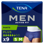 Tena Men Pants Active, veľkosť S-M, 9 kusov