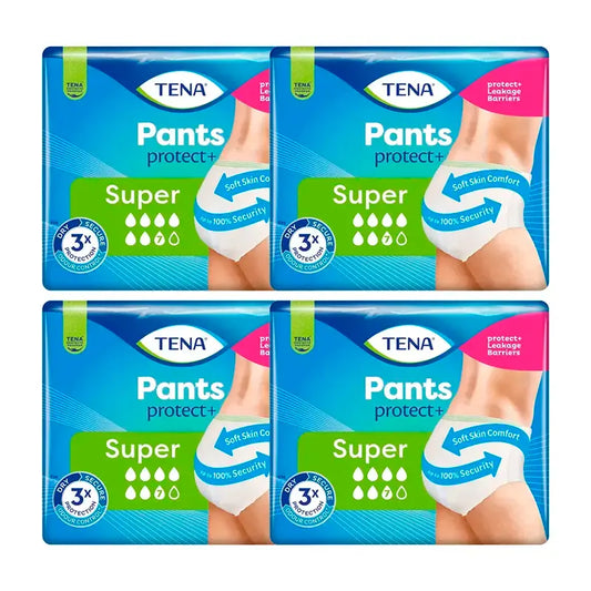 TENA Pack Pants Super, veľkosť M, 4 balenia po 12 kusoch