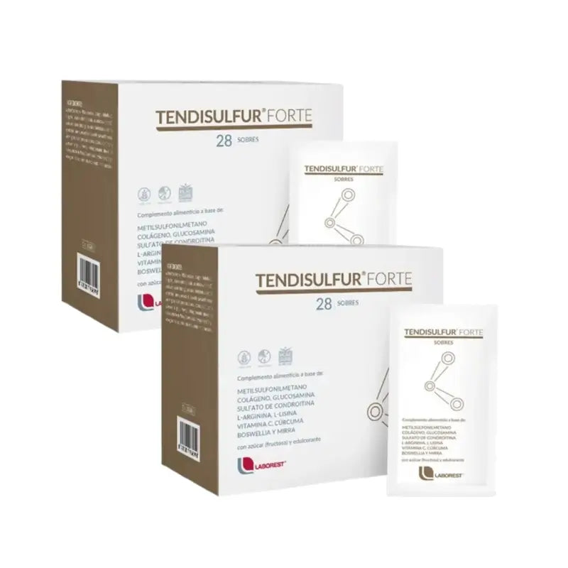 Tendisulfur Forte, 2 × 28 vrecúšok 