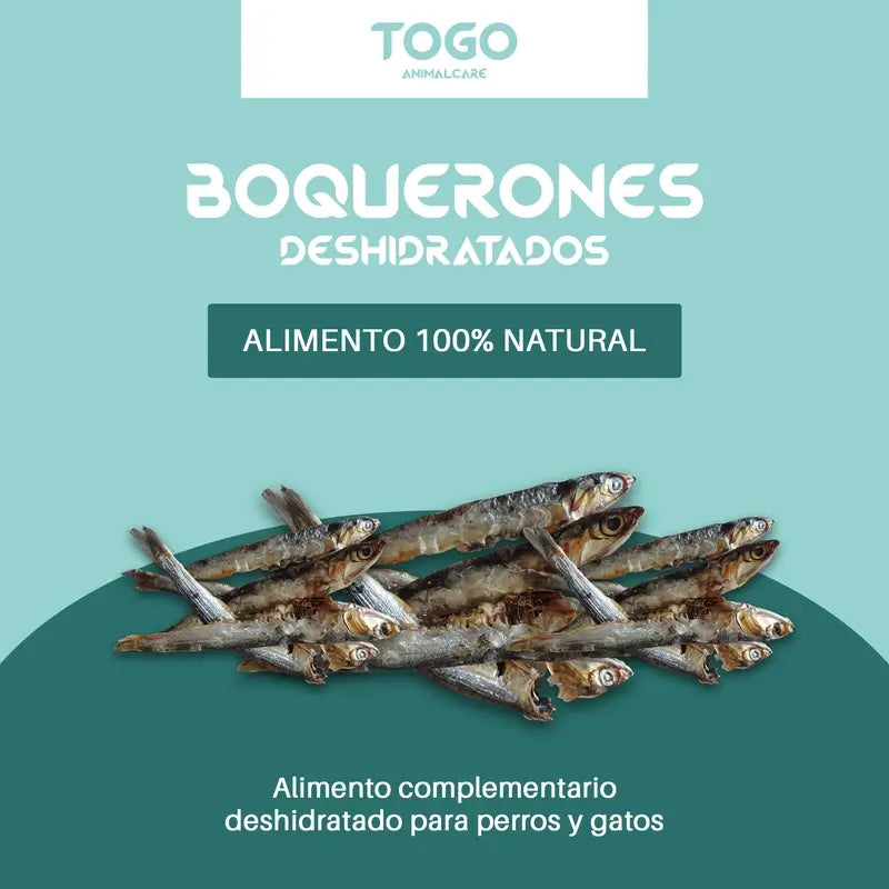 Togo Snack Natural Sušené sardinky, 1 kus