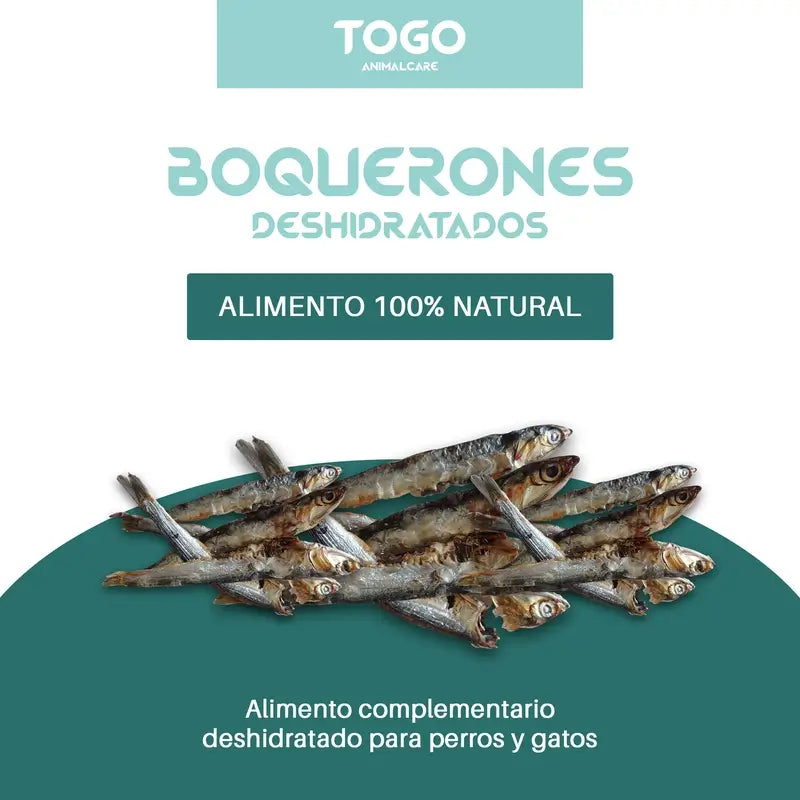 Togo Snack Natural – sušené sardely, balenie po 2 kusoch