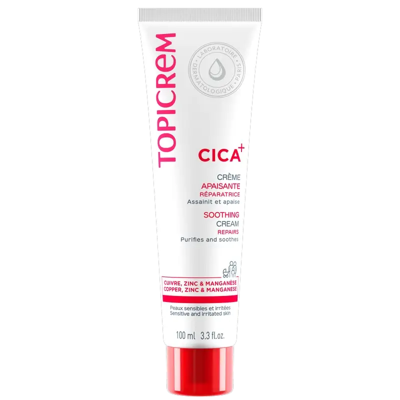 Topicrem Cica – upokojujúci regeneračný krém, 100 ml