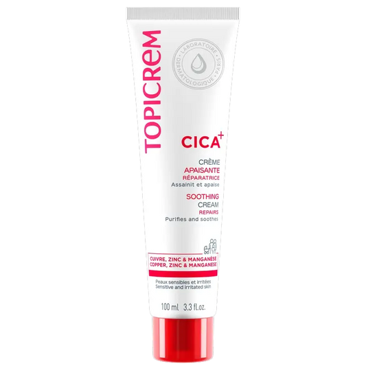 Topicrem Cica – upokojujúci regeneračný krém, 100 ml