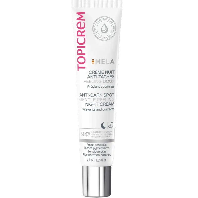 Topicrem MELA Nočný korekčný krém, 40 ml