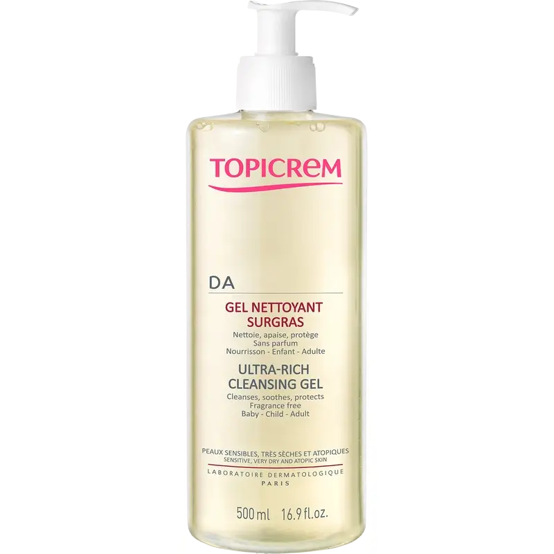 Topicrem Čistiaci gél s extra hydratačným účinkom 500 ml