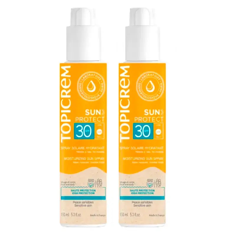 Topicrem Sun Protect Spray SPF 30, balenie 2 × 150 ml