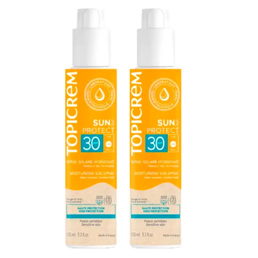Topicrem Sun Protect Spray SPF 30, balenie 2 × 150 ml
