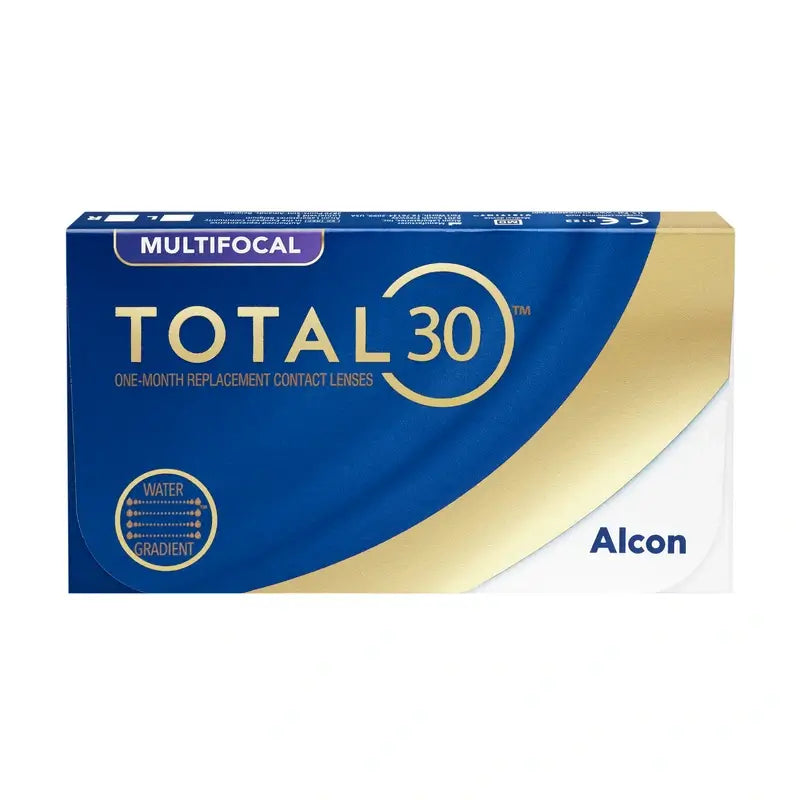 Total30 – mesačné multifokálne kontaktné šošovky, 6 kusov