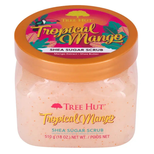 Tree Hut Cukrový peeling, tropické mango, 510 g