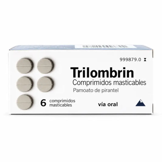 Trilombrin, 6 žuvacích tabliet