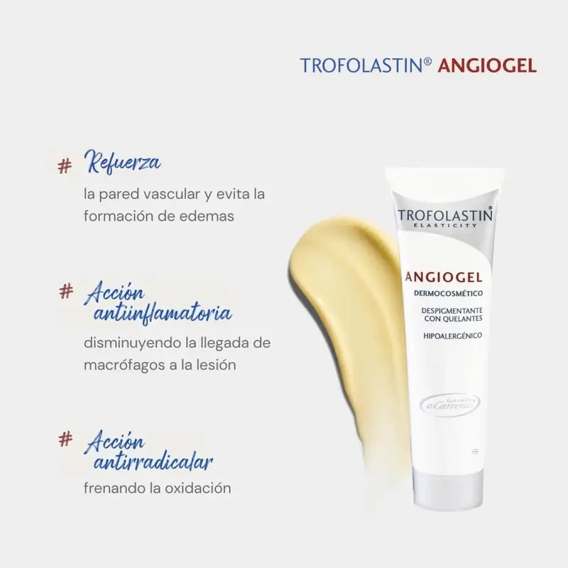 Trofolastin Angiogel – krém na odstránenie pigmentových škvŕn, 2x100 ml
