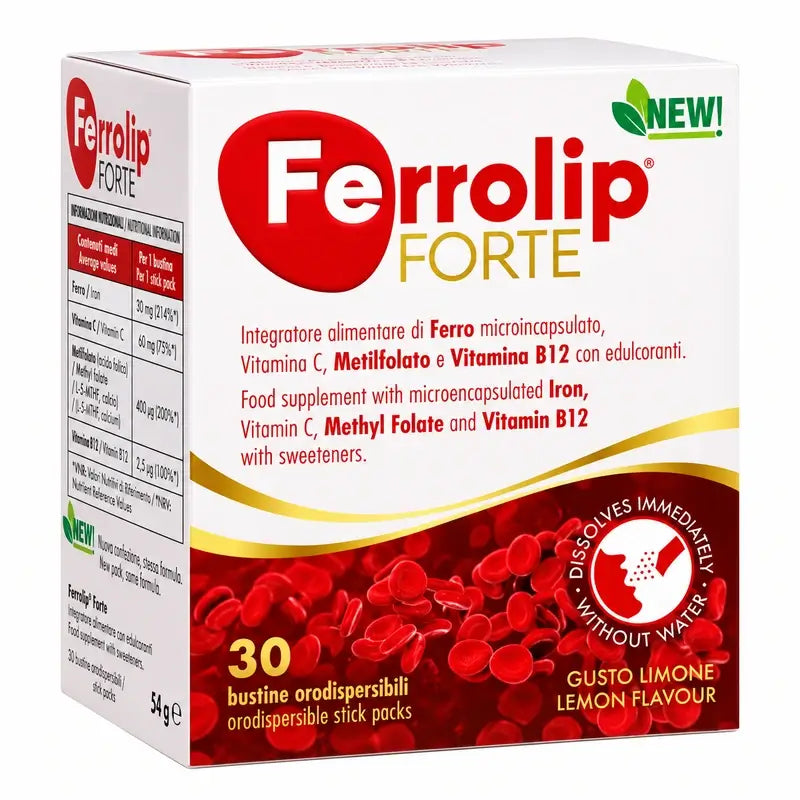 Uga Nutraceuticals Ferrolip Forte 30 tabliet.