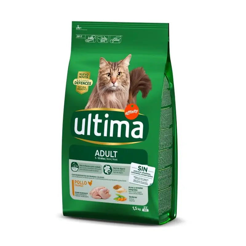 Ultima Pienso Cat Ad s kuracím mäsom, 1,5 kg