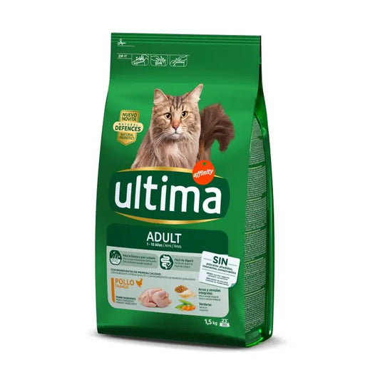 Ultima Pienso Cat Ad s kuracím mäsom, 1,5 kg