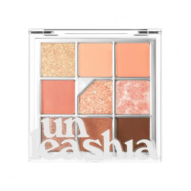 Unleashia Glitterpedia Eye Palette č. 3 All Of Coralpink, 6,2 g