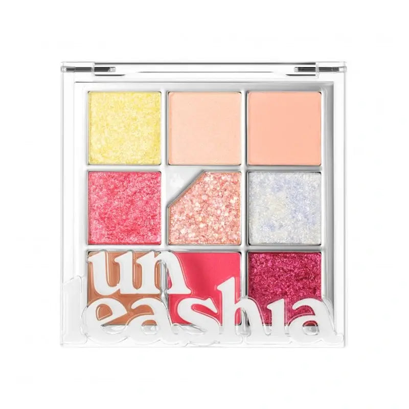 Unleashia Glitterpedia Paleta očných tieňov č. 7 All Of Peach Ade, 6,2 g