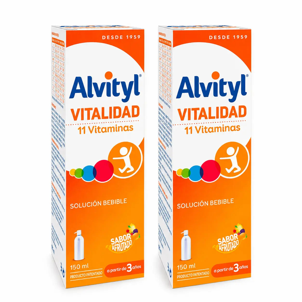 Urgo Alvityl Vitality 11 vitamínov 150 ml, balenie po 2 ks
