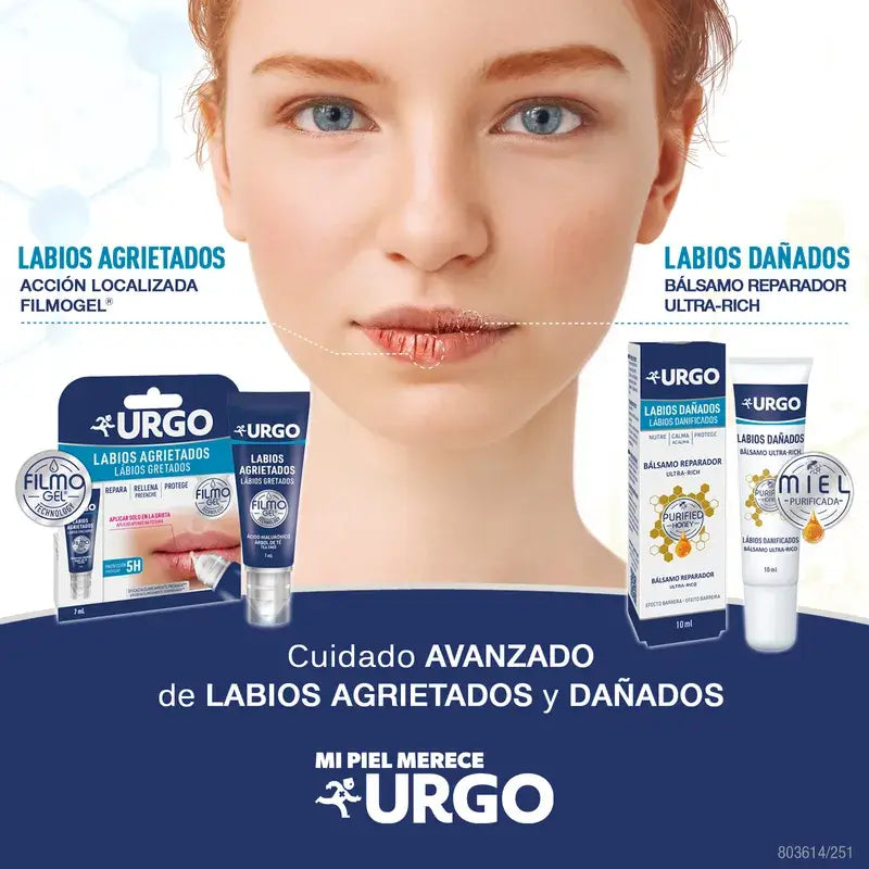 Urgo Filmogel na popraskané pery, 7 ml