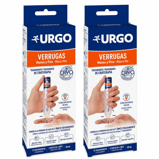 Urgo na bradavice – kryoterapia – fľaštička 38 ml, 15 ošetrení, balenie po 2 ks