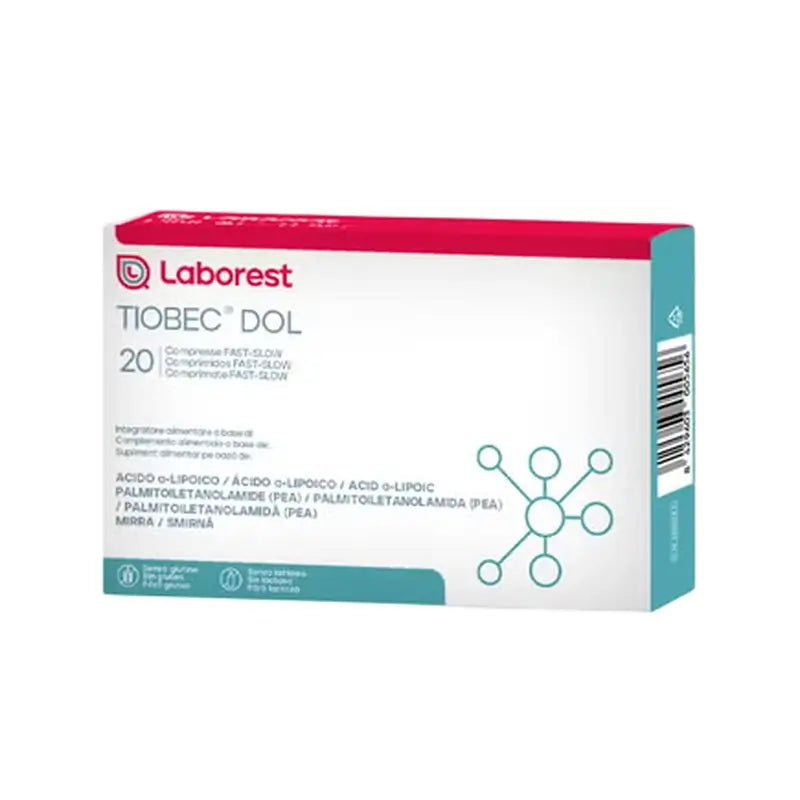 Tiobec Dol – doplnok stravy, 20 tabliet Fast-Slow